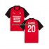 Camisola Stade Rennais Andres Gomez 20 Homem Equipamento Primeiro 2025-2026 Manga Curta